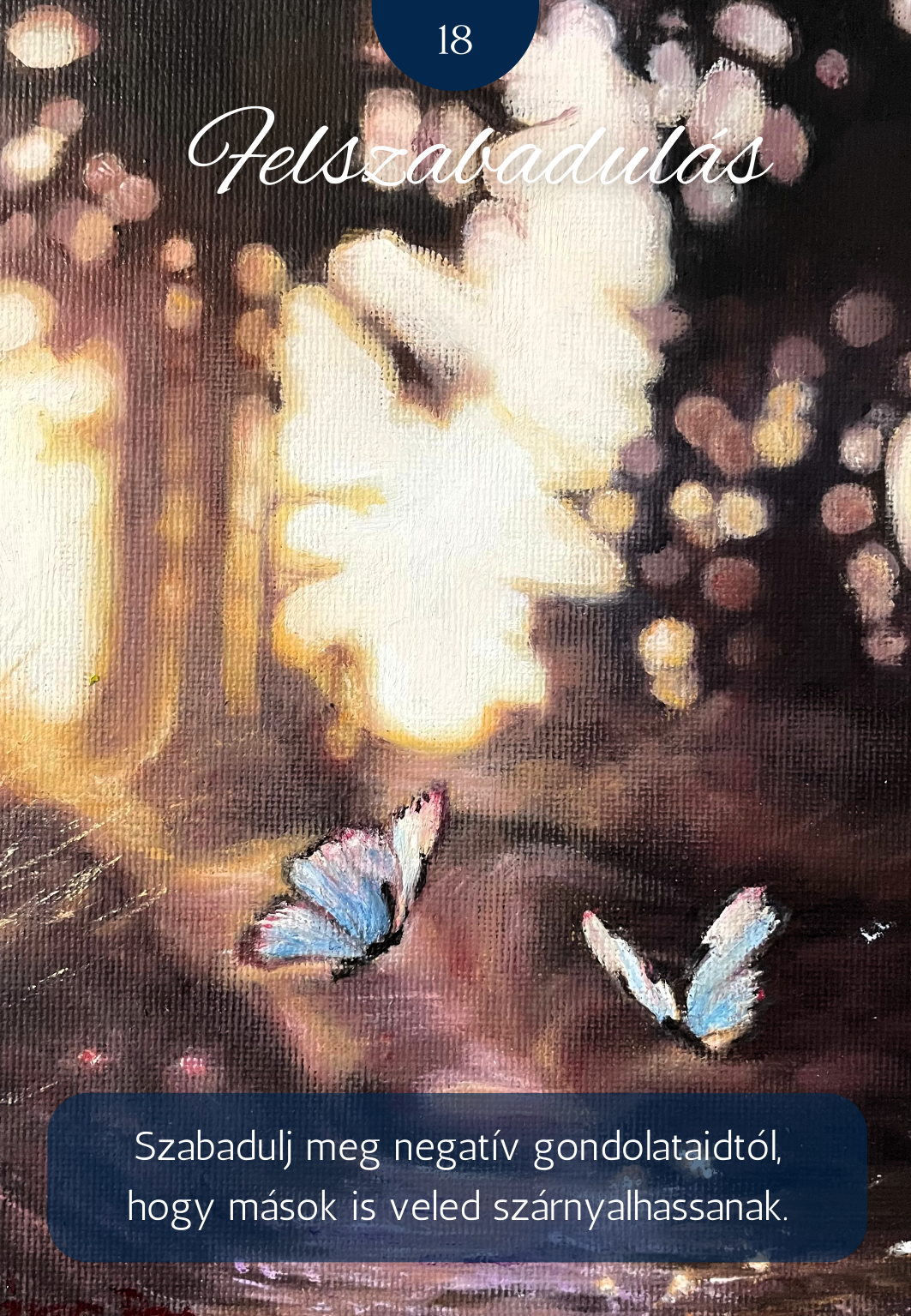 a fény útja kártyapakli - felszabadulás lap