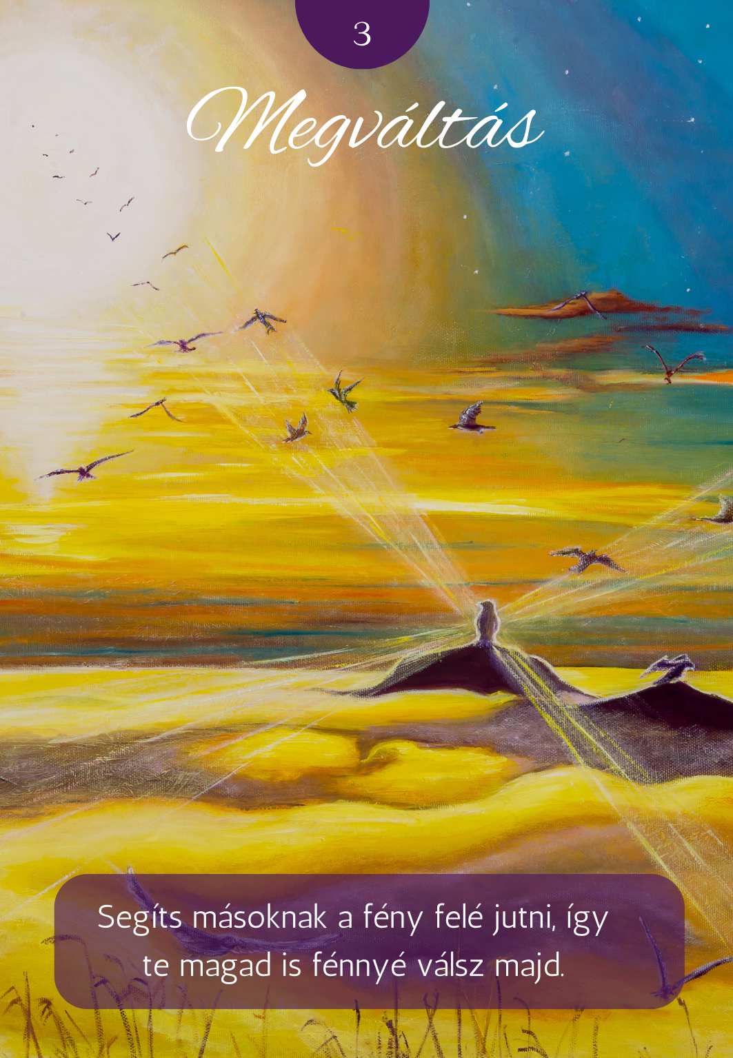 a fény útja kártyapakli - megváltás lap