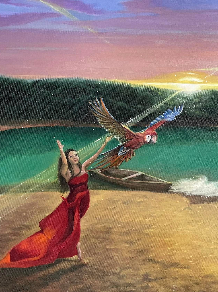 Személyre szabott festmény - - elengedés