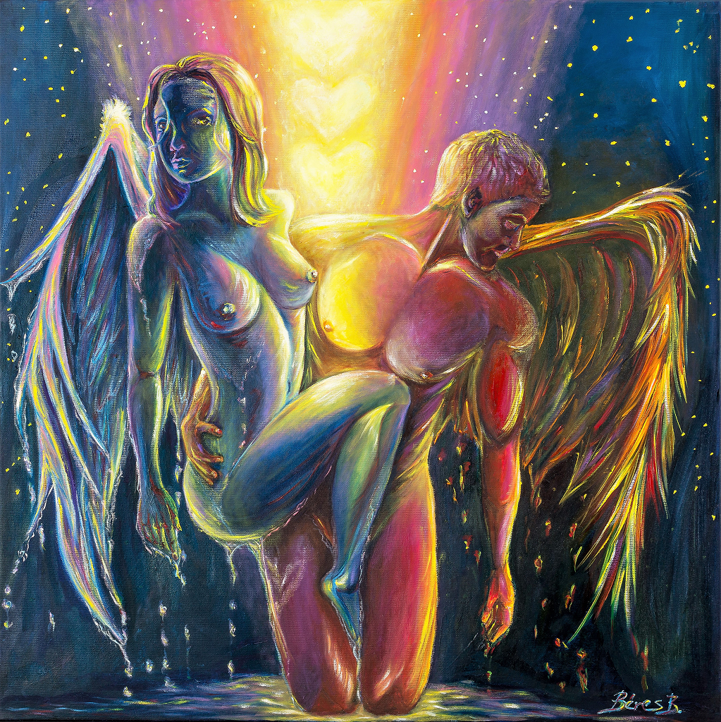 Eredeti rendelhető festmény - összetartás