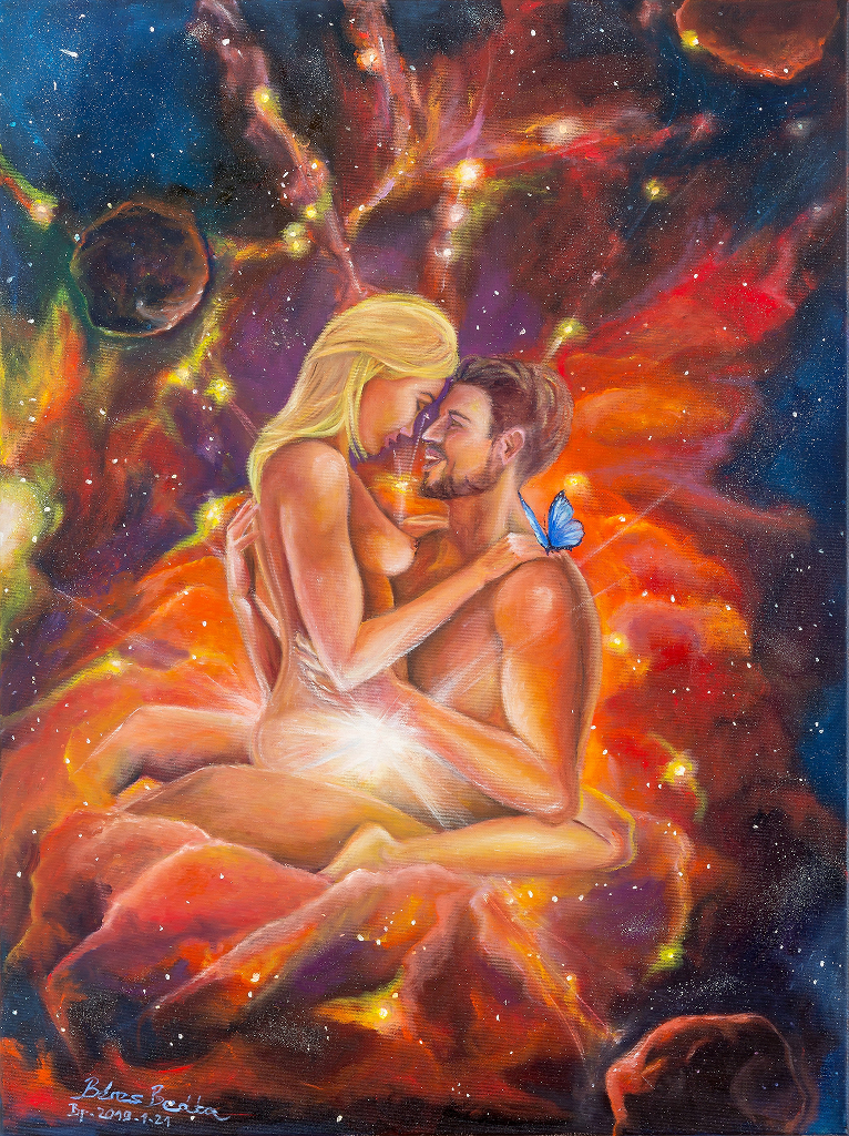 Eredeti rendelhető festmény - teremtés