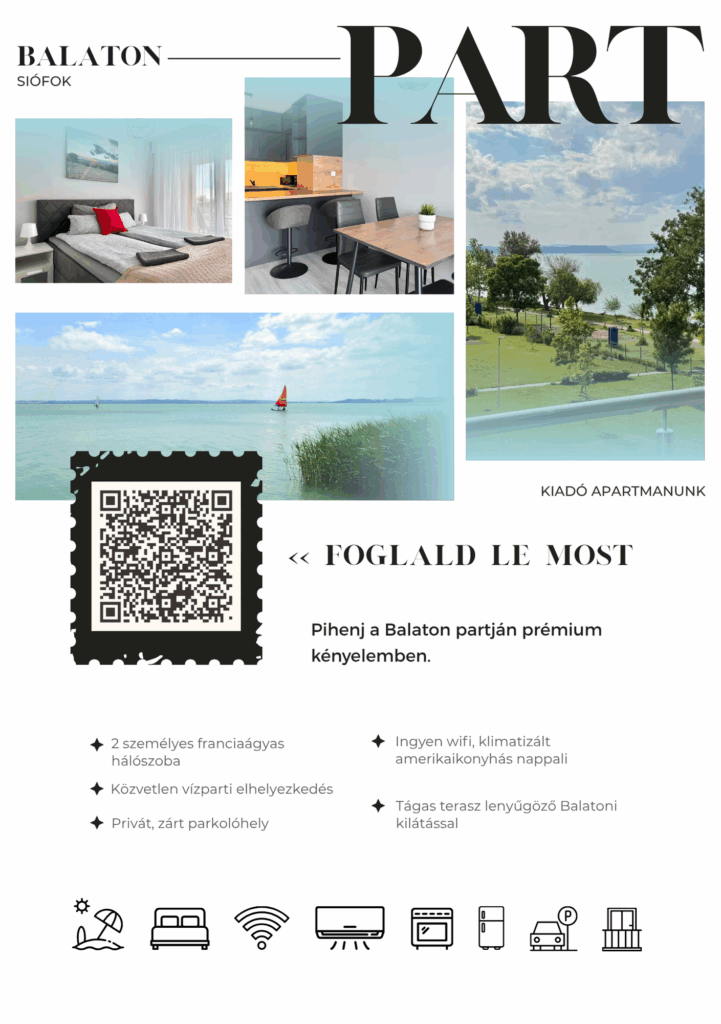 balatoni apartman referencia szórólap
