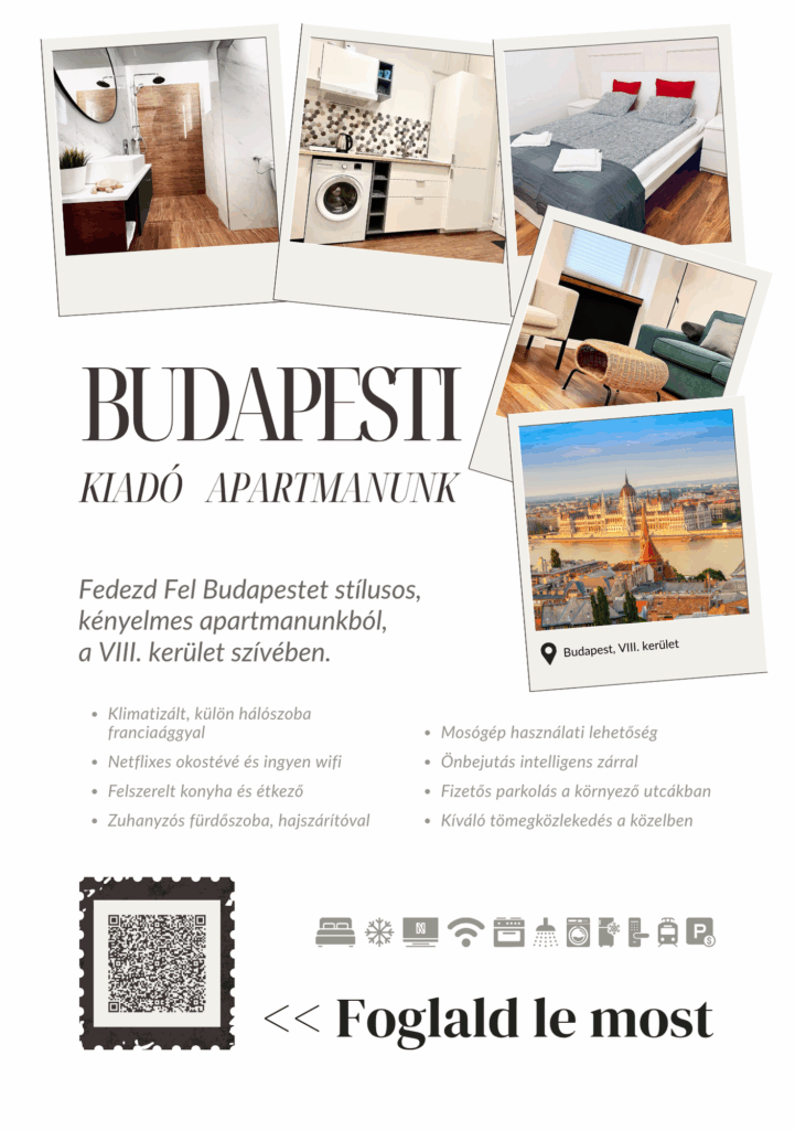 Budapesti apartman szórólap