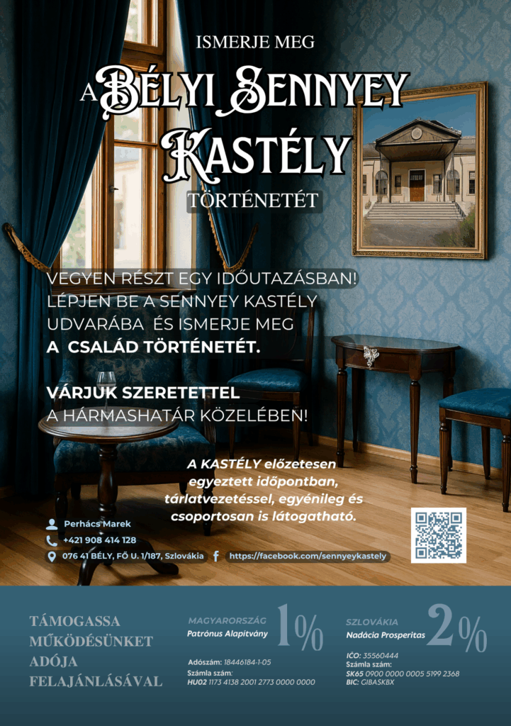 Bélyi kastély referencia szórólap
